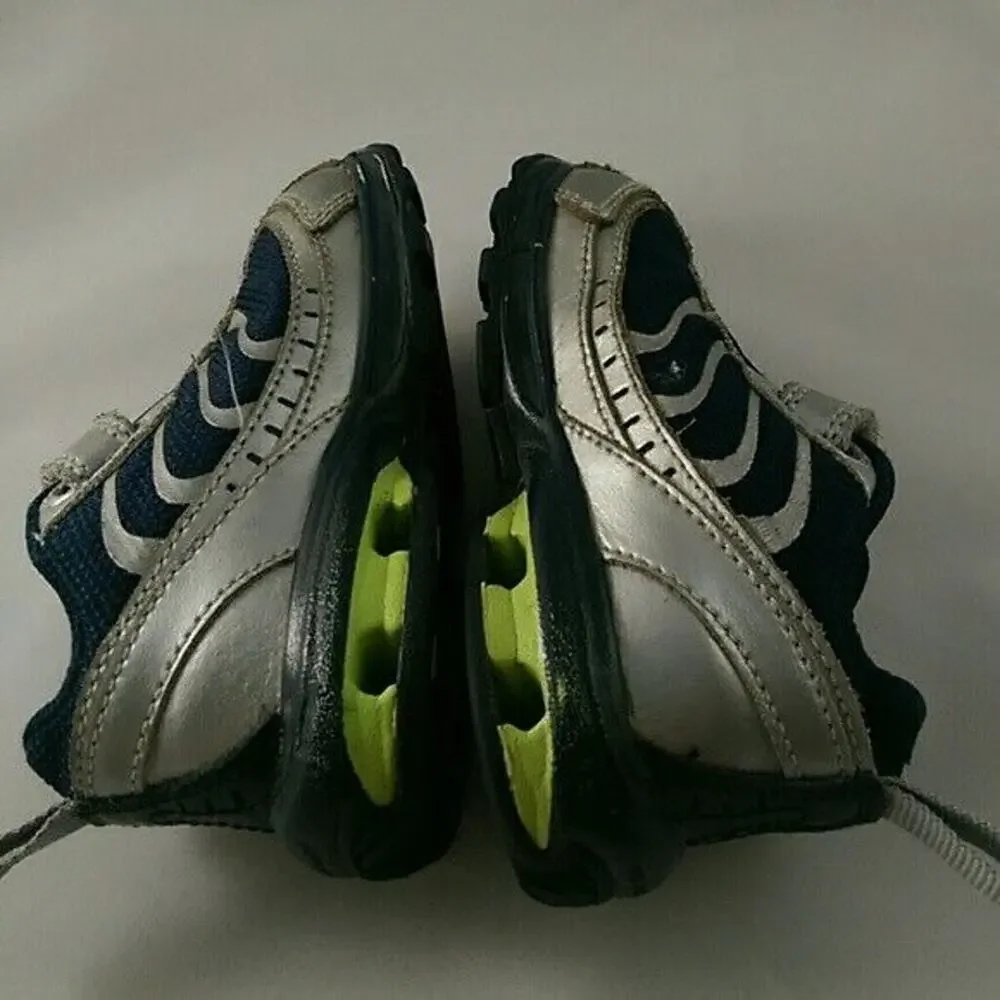 Nike Reax Toddler Shoes Blue Grey Green - 325236-431 - Size 5C